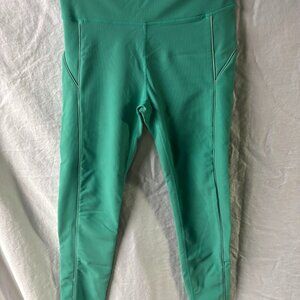 Wilo the Label Outline Leggings (Sea Green) - Medium